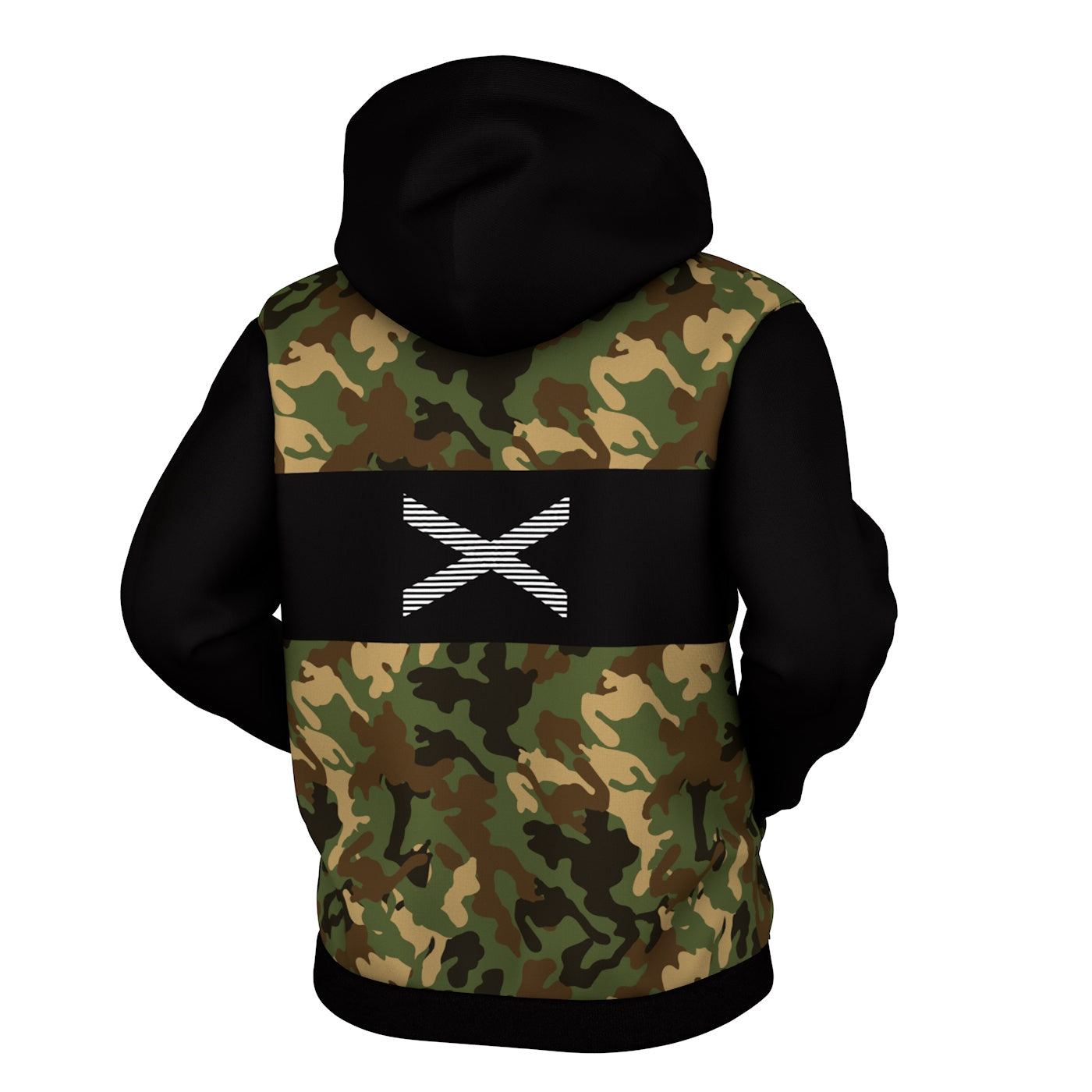 Fresh X Camo Zip Up Hoodie