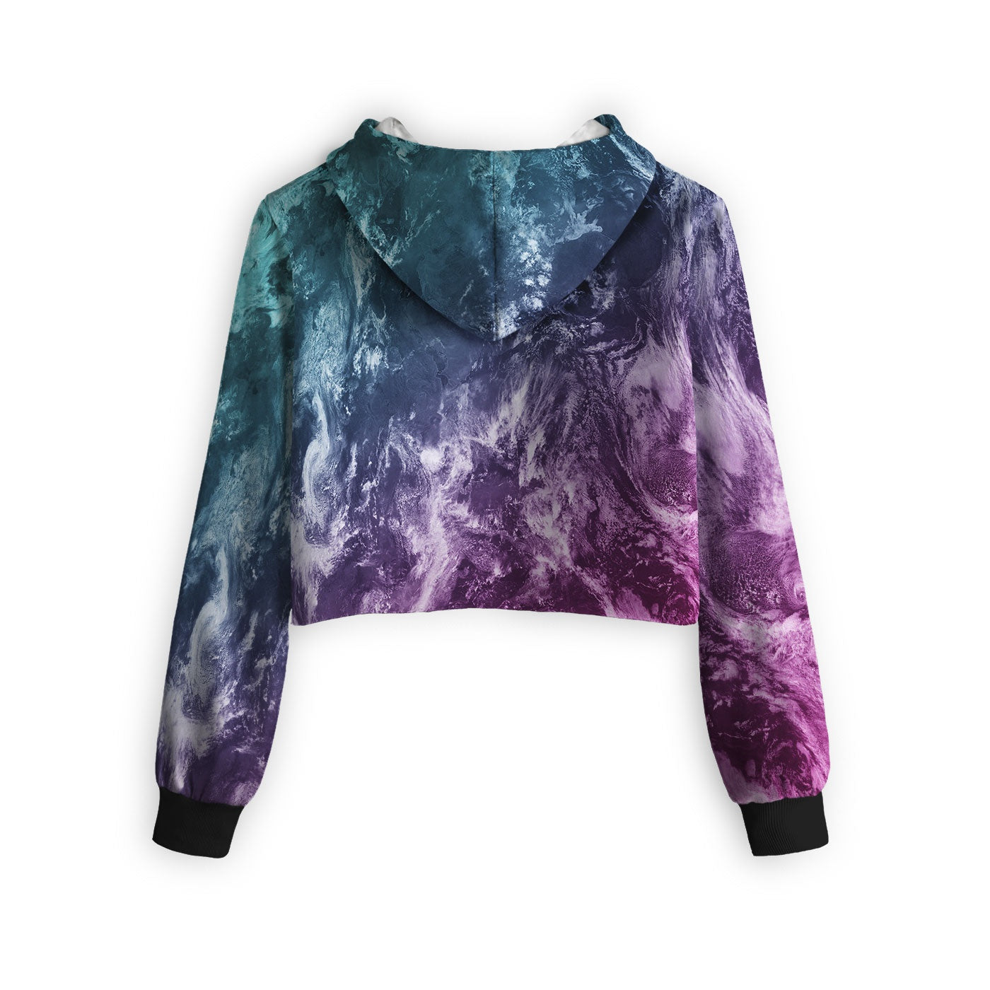 System Failure Cropped Hoodie