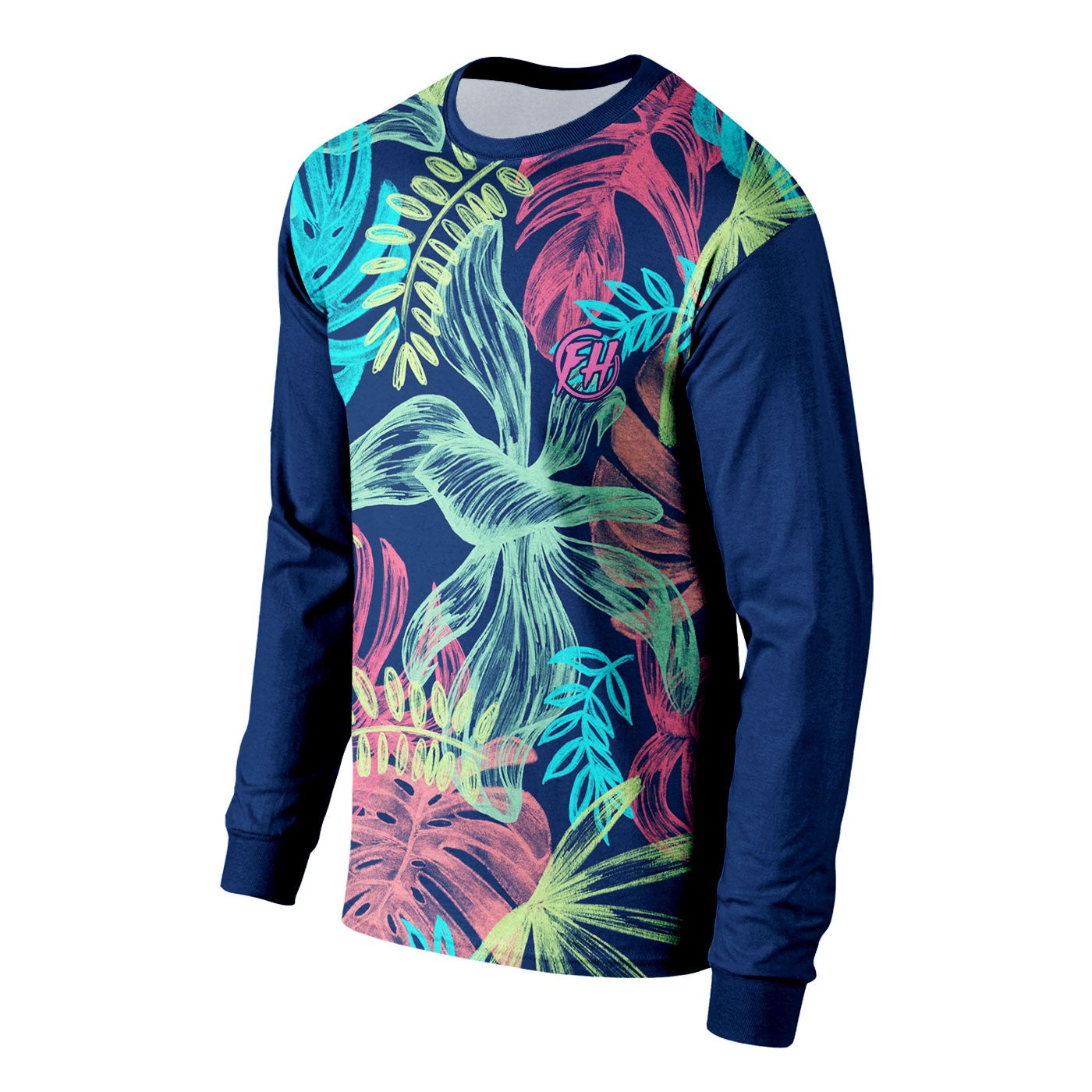 Colorful Leaves Long Sleeve Shirt