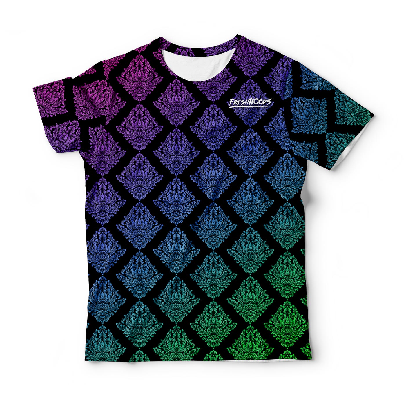 Baroque Grid T-Shirt