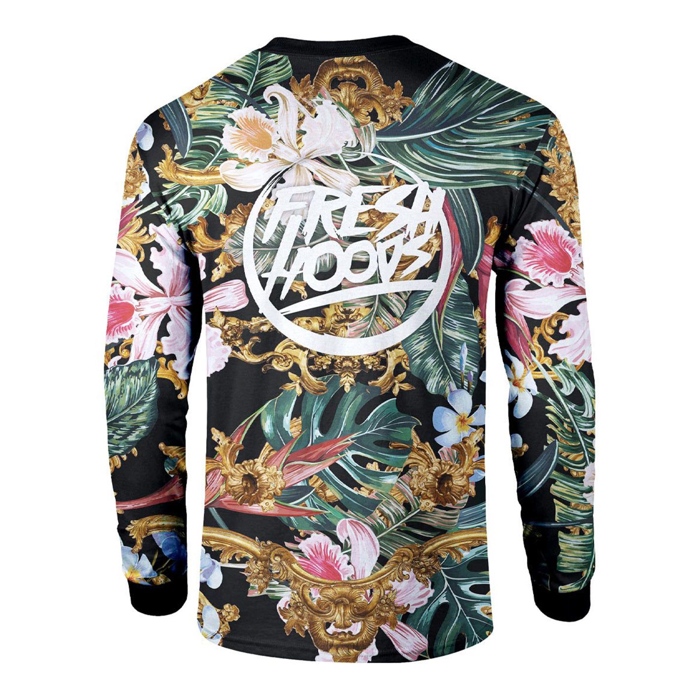 Tropical Baroque Long Sleeve Shirt
