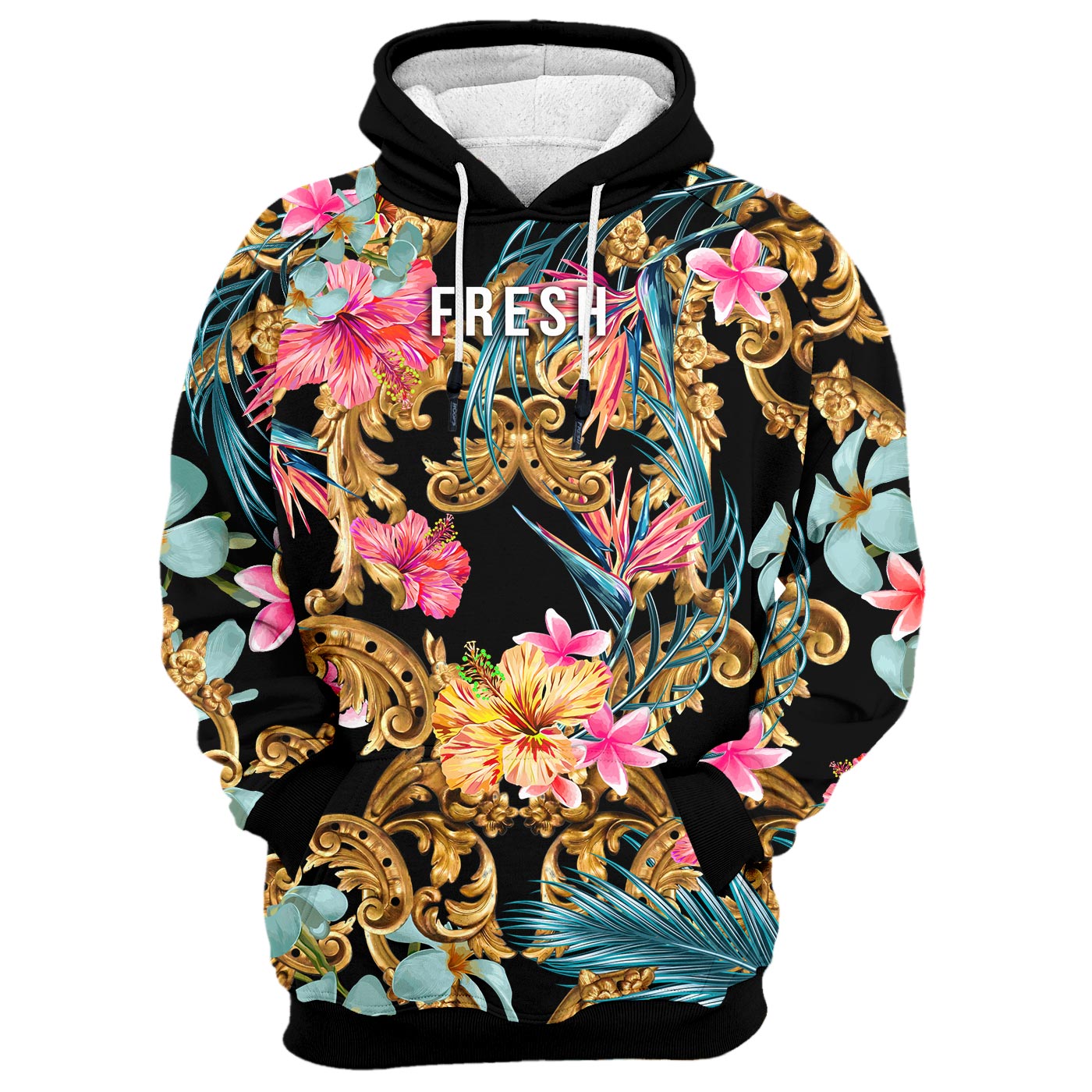 Hidden Hibiscus Hoodie