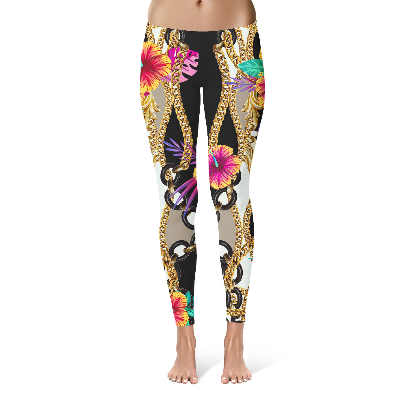 Neon Baroque Leggings