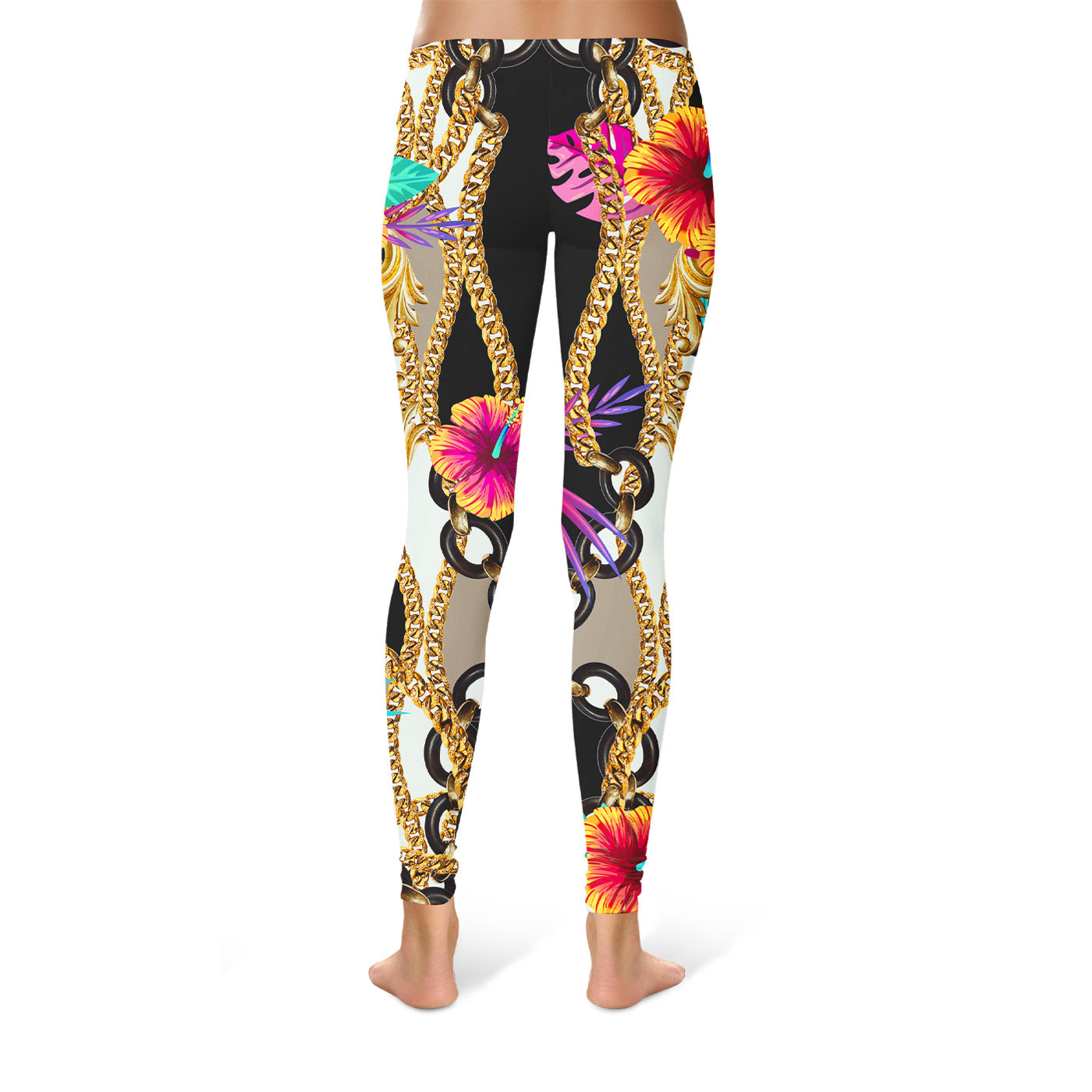 Neon Baroque Leggings