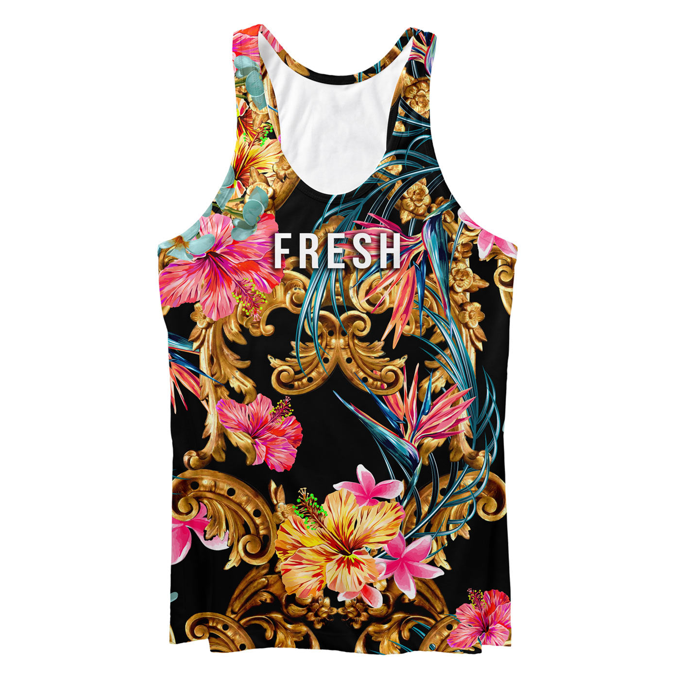 Hidden Hibiscus Tank Top