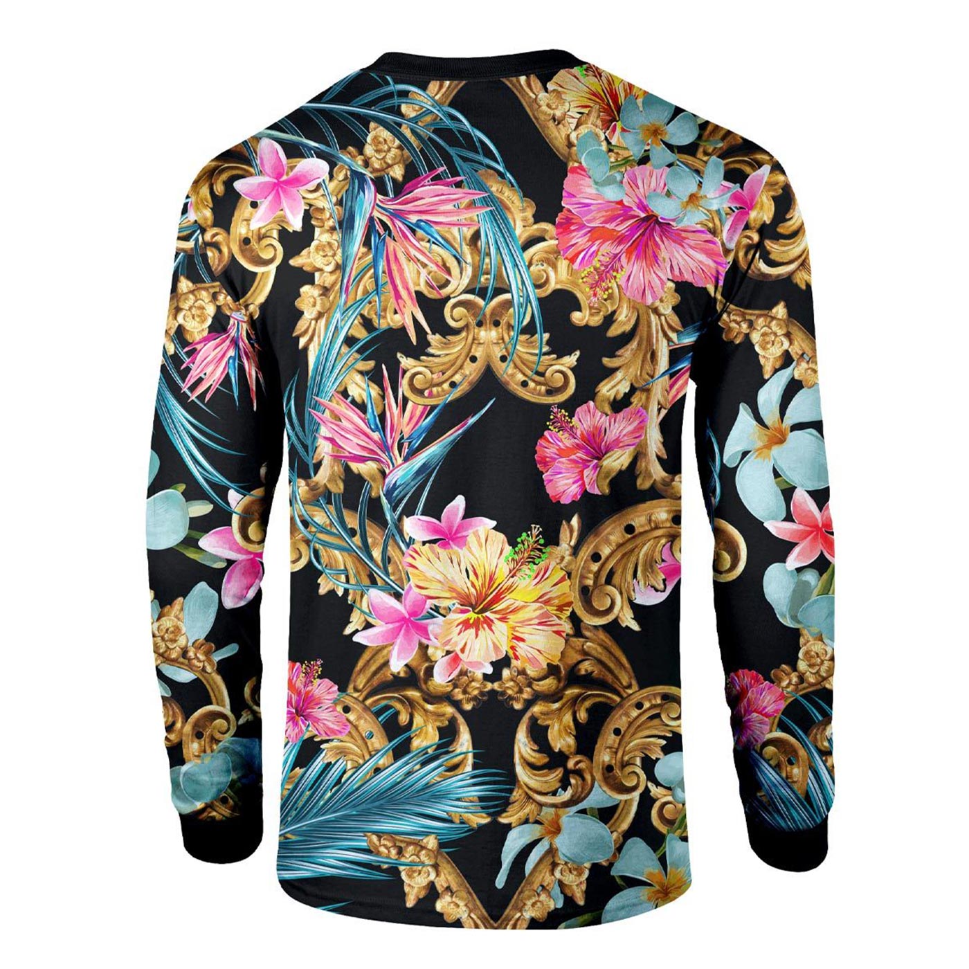 Hidden Hibiscus Long Sleeve Shirt