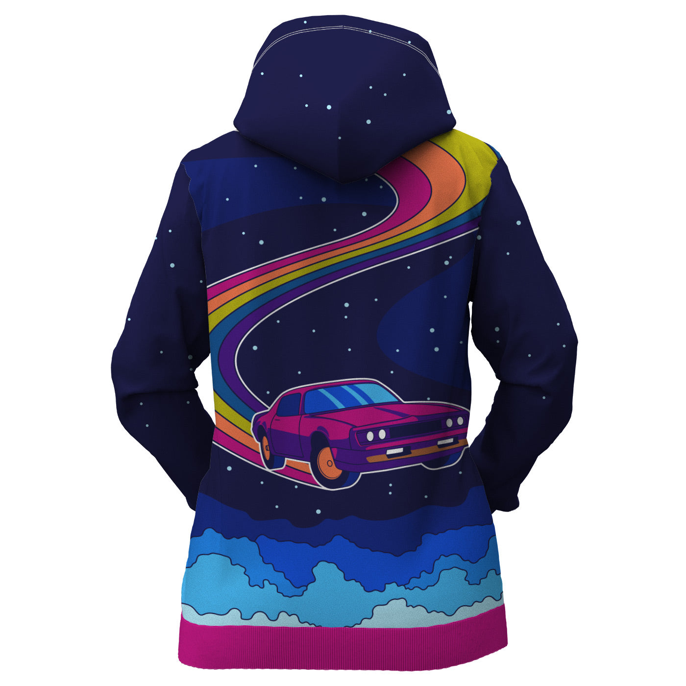 Let's Go Women Zip Up Hoodie