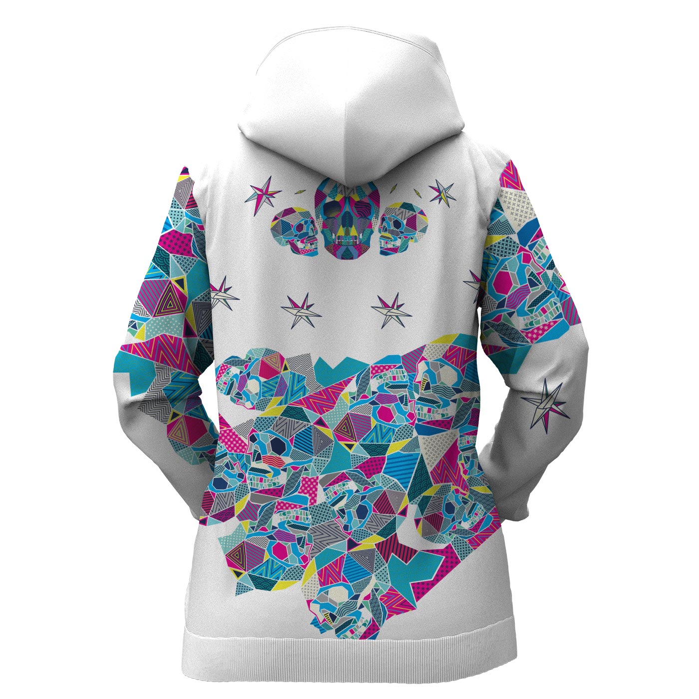 Dazed Skull Women Hoodie