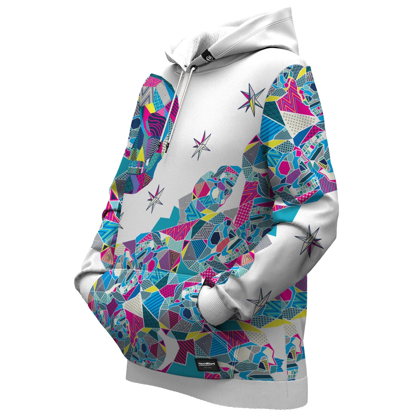 Dazed Skull Women Hoodie