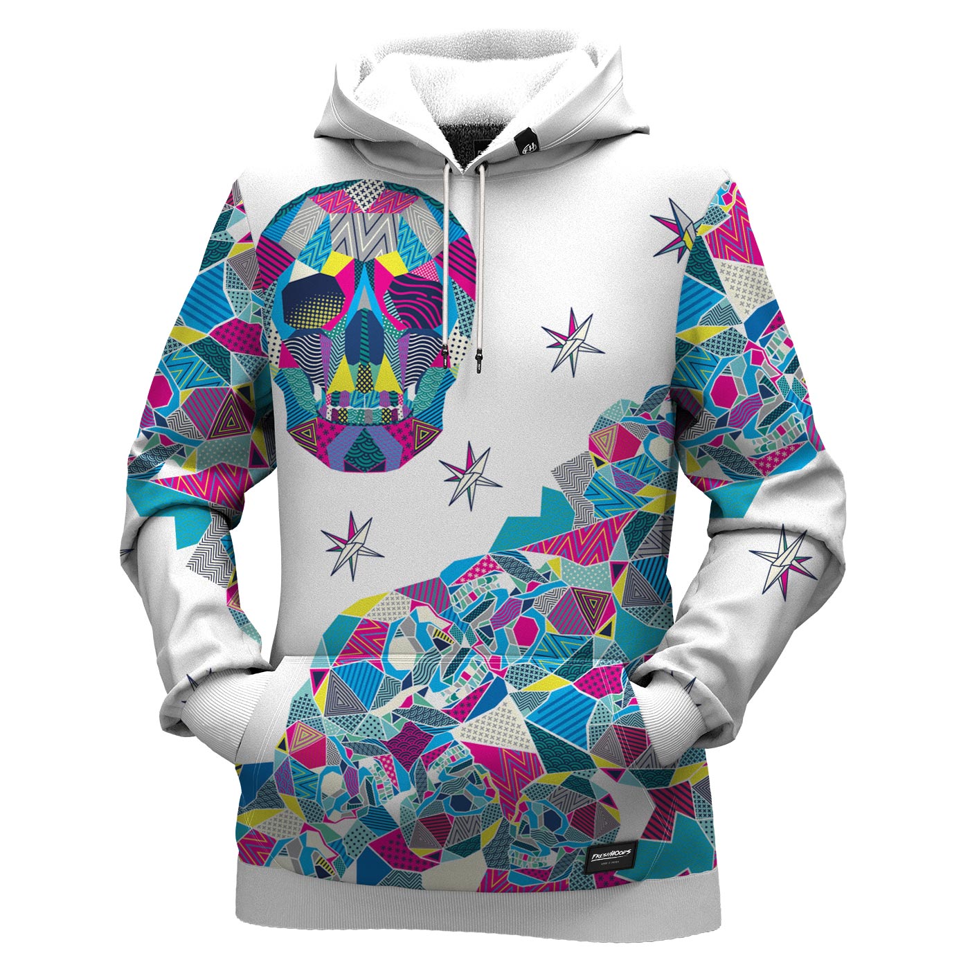 Dazed Skull Women Hoodie