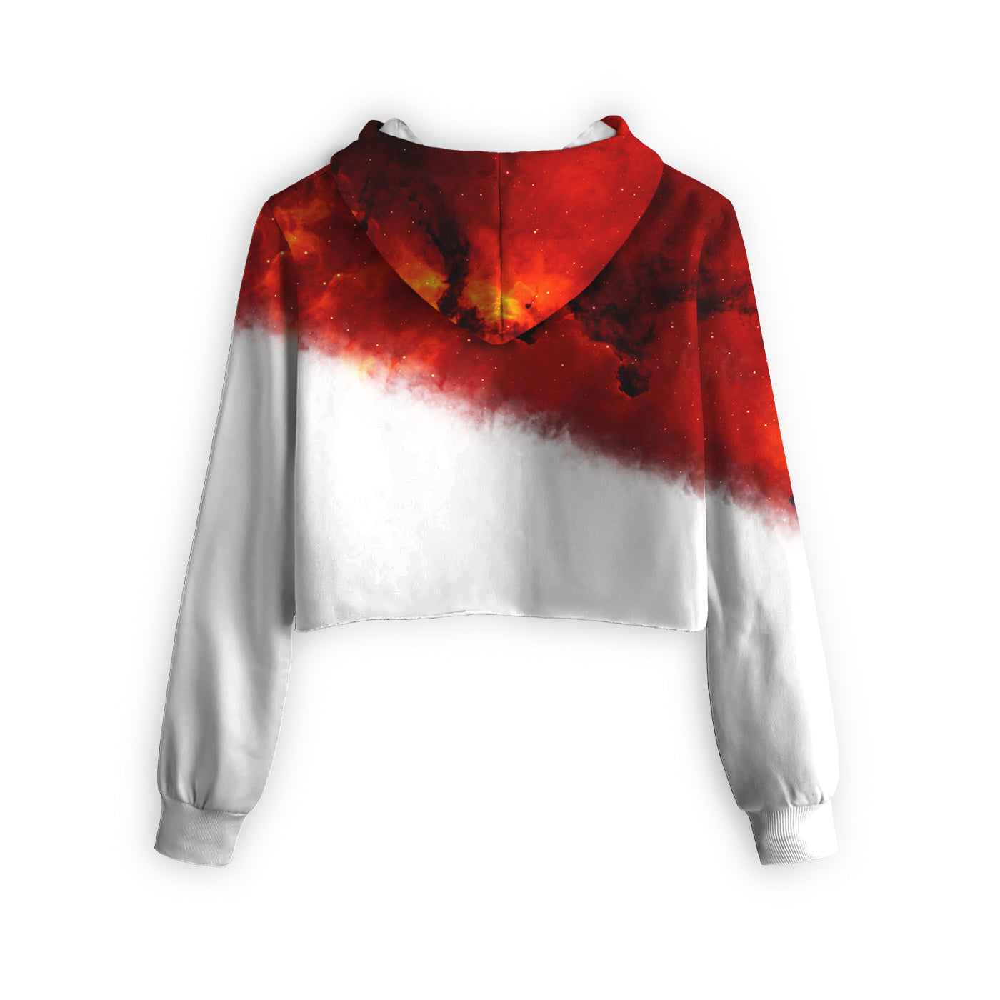 FIRE Cropped Hoodie