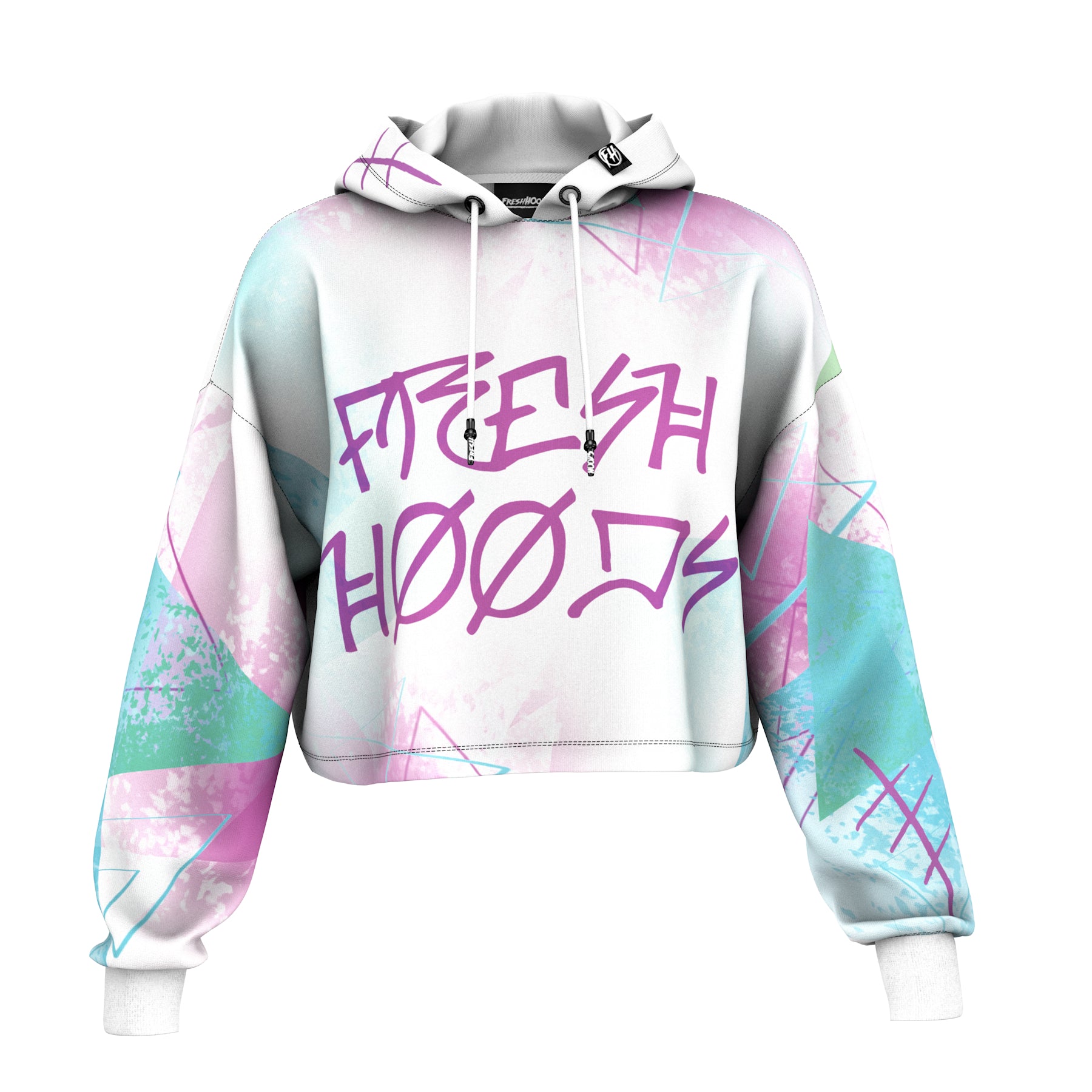 Fresh Minks Cropped Hoodie