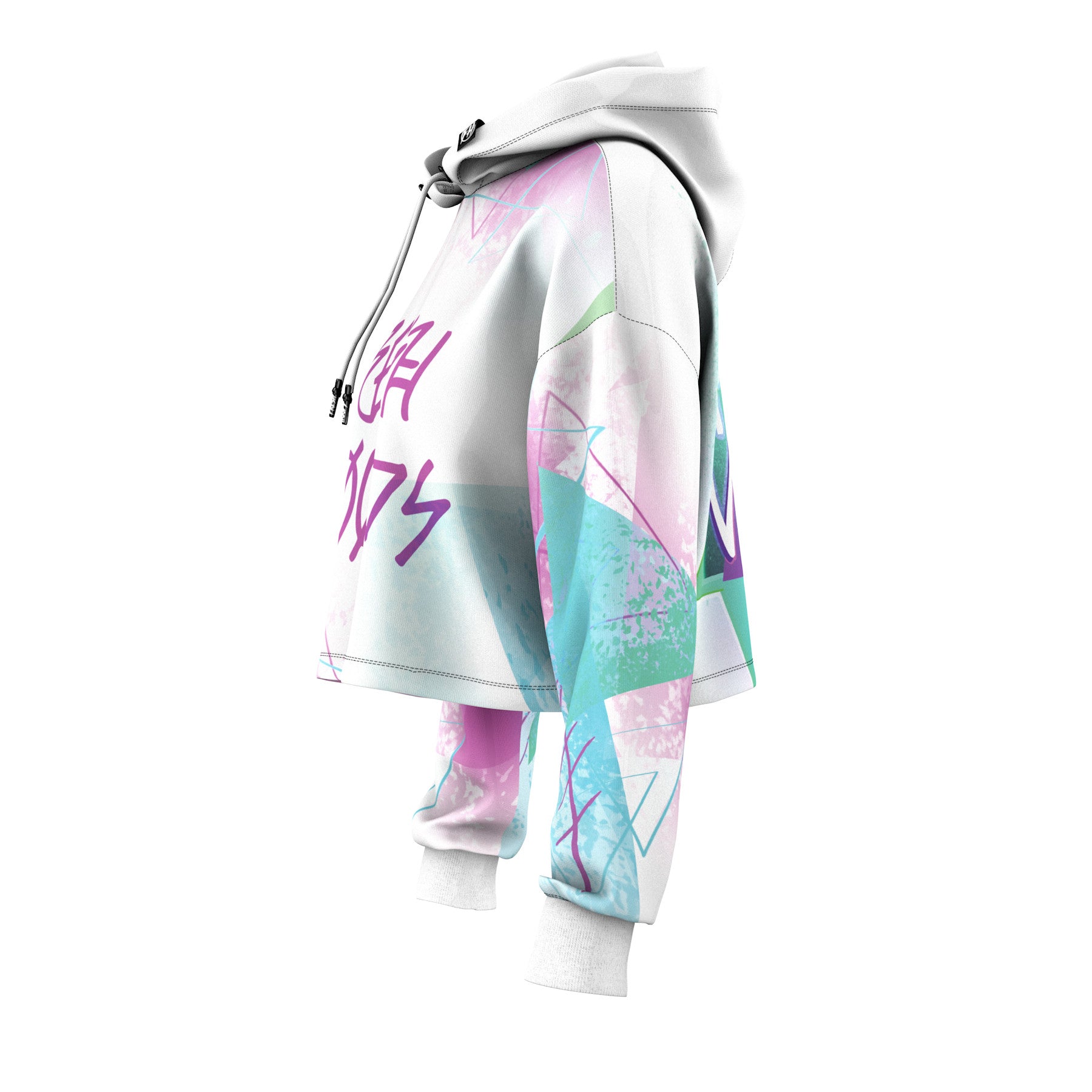 Fresh Minks Cropped Hoodie