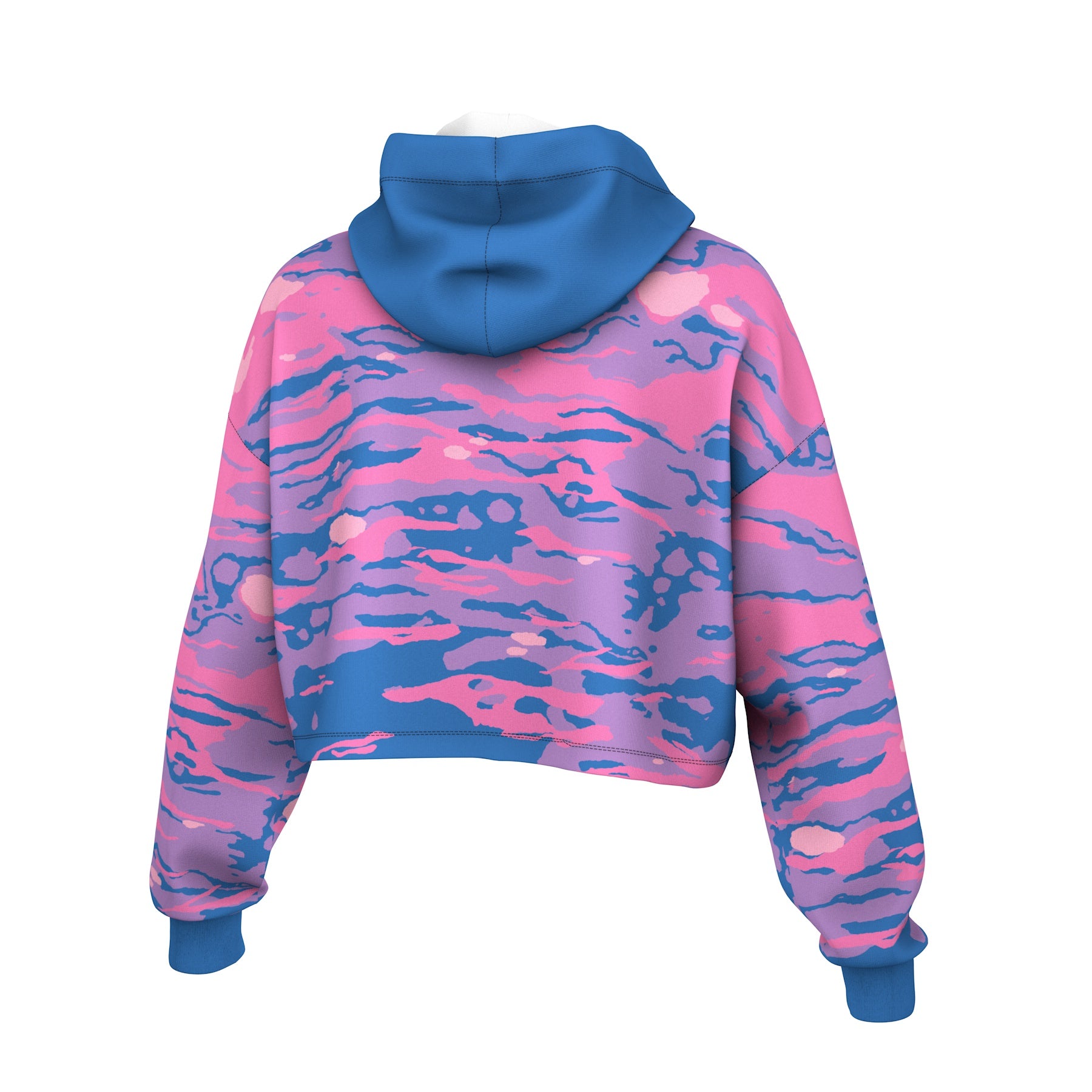 Holler Cropped Hoodie