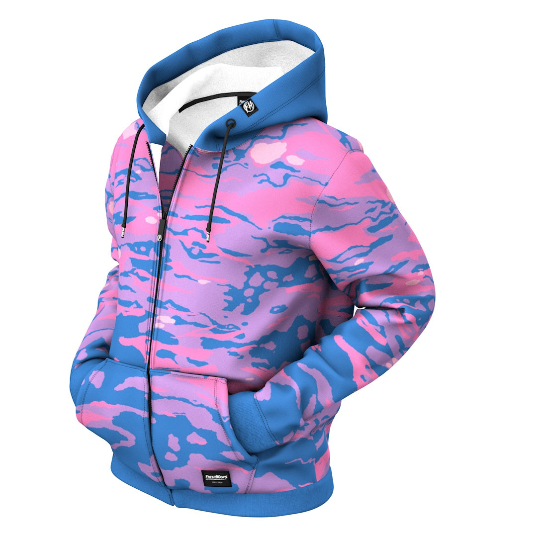 Holler Zip Up Hoodie