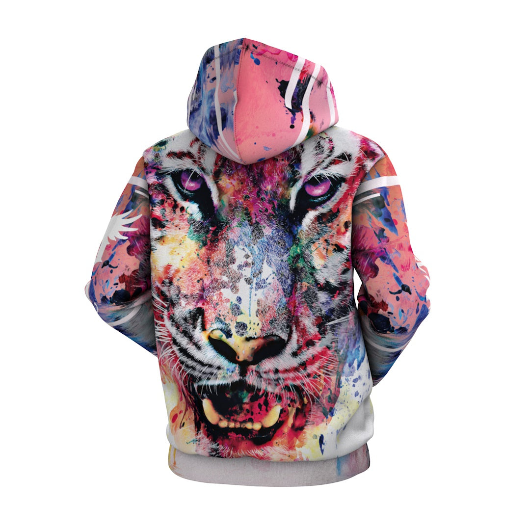 Aquarelle Tiger Hoodie