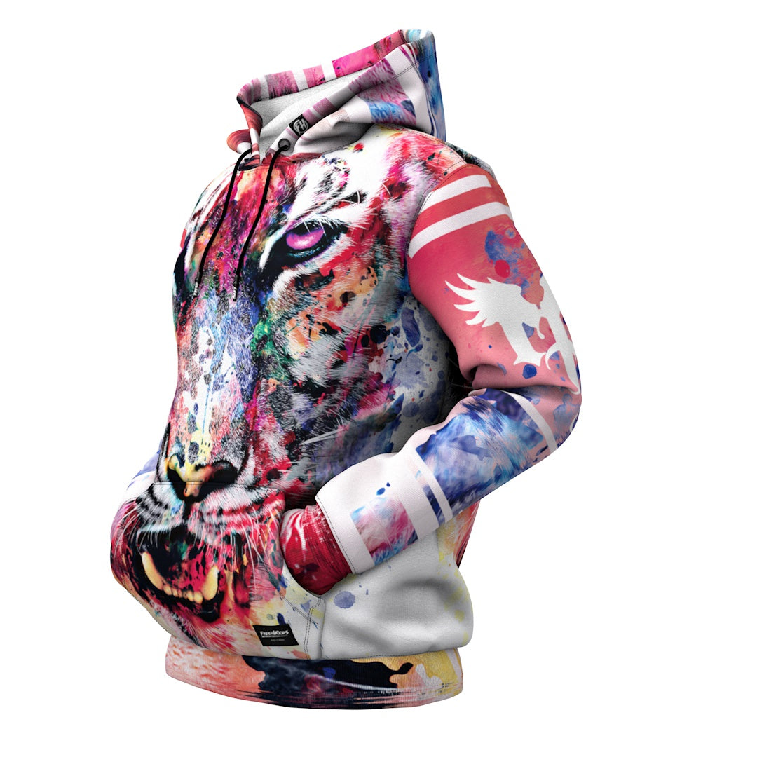 Aquarelle Tiger Hoodie
