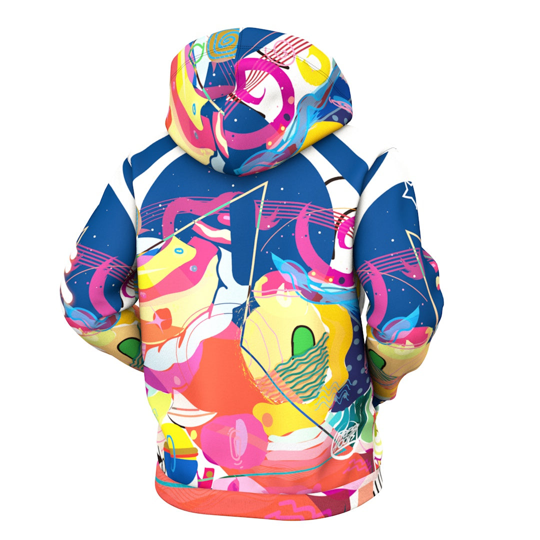 Hidden Star Zip Up Hoodie