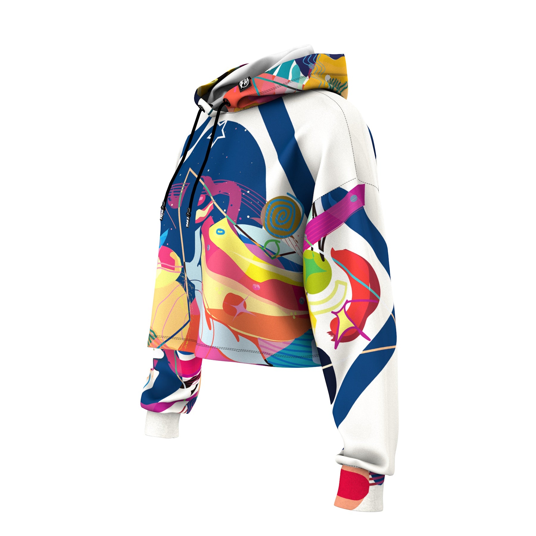 Hidden Star Cropped Hoodie