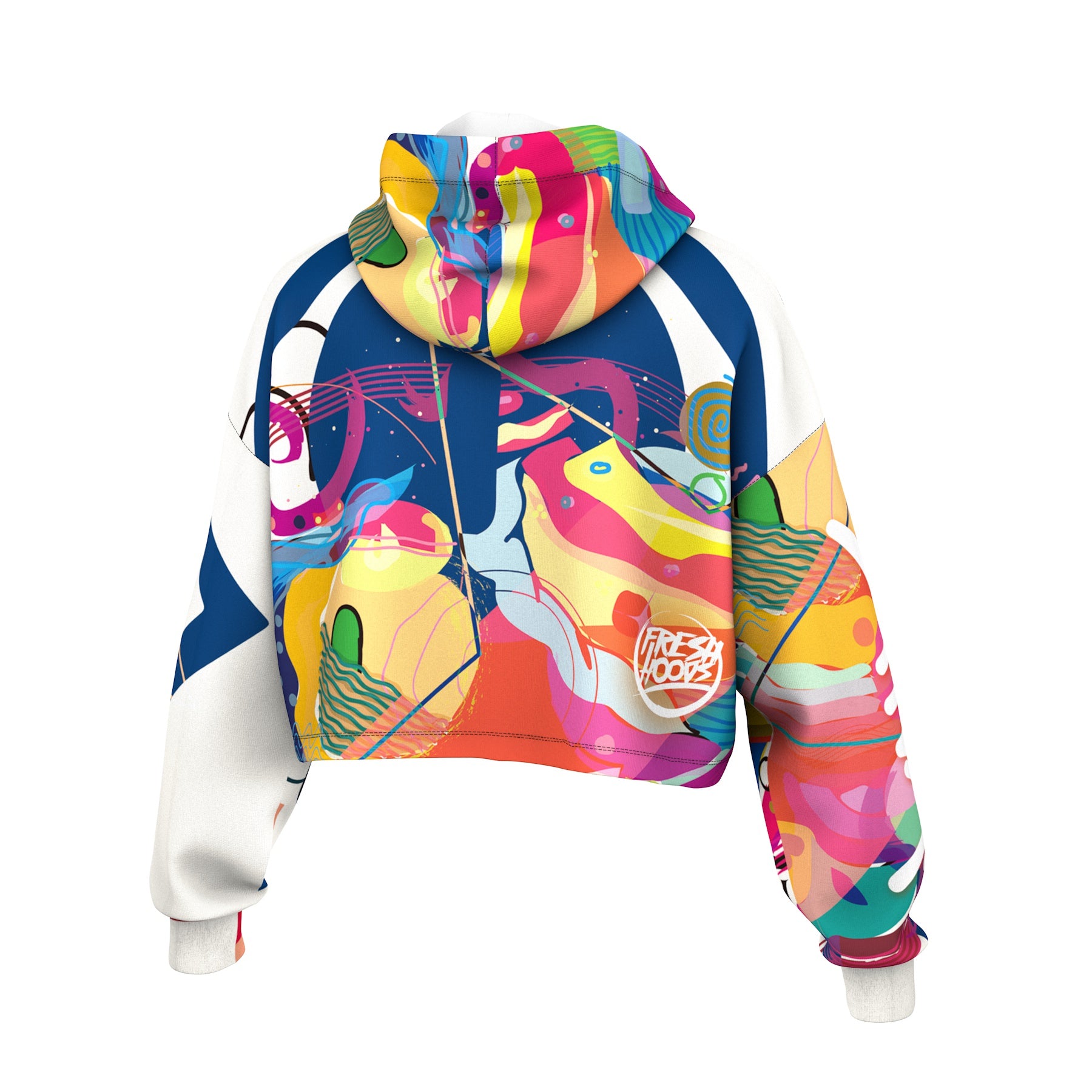 Hidden Star Cropped Hoodie