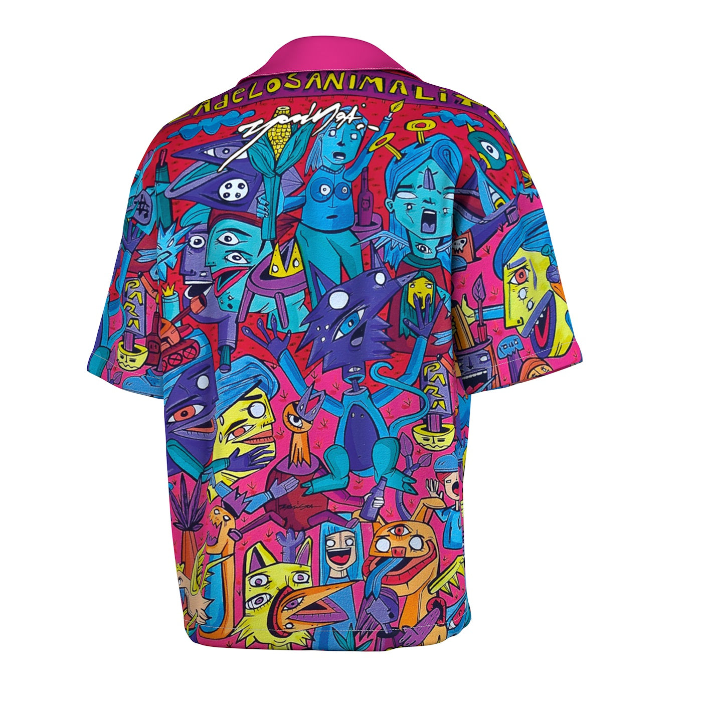 Animalitos Oversized Button Shirt