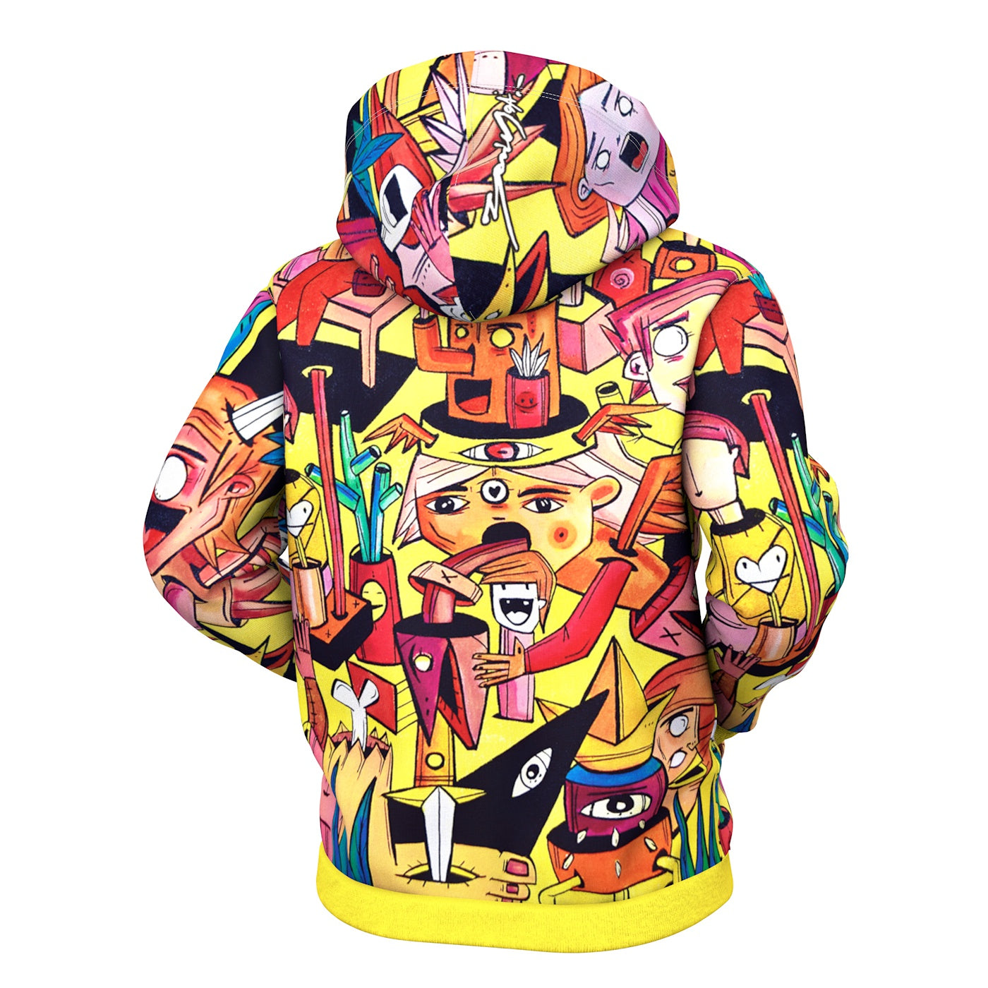 Social Order Zip Up Hoodie
