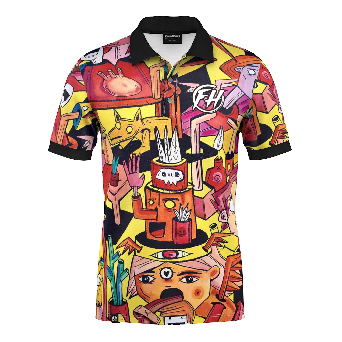 Social Order Polo Shirt