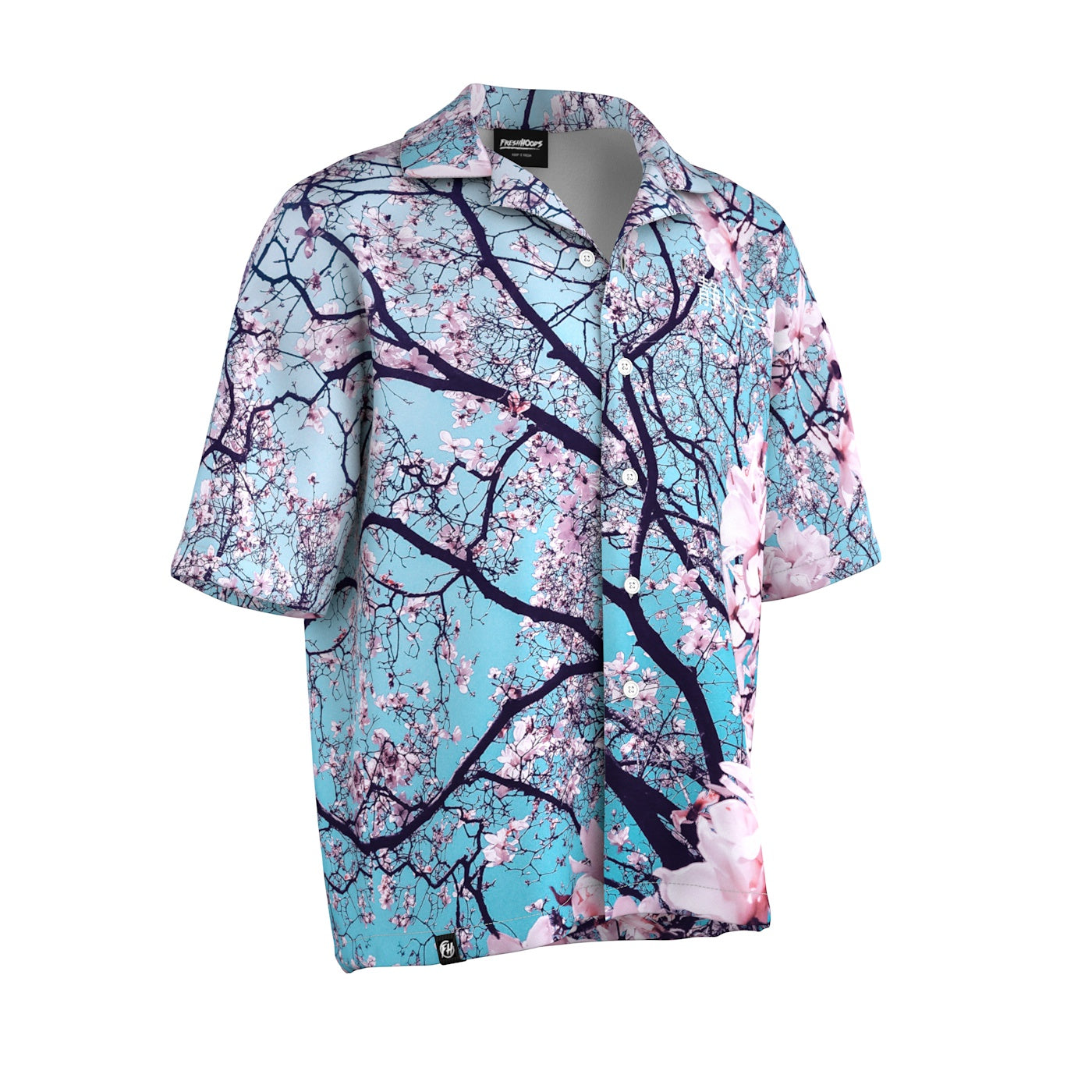 Cherry Blossom Oversized Button Shirt