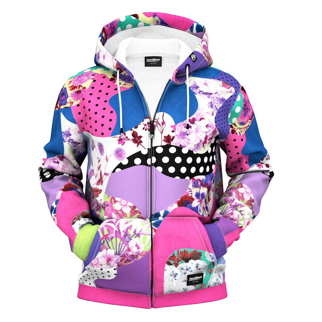 Spring Time Zip Up Hoodie