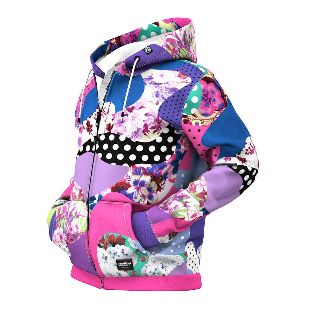 Spring Time Zip Up Hoodie