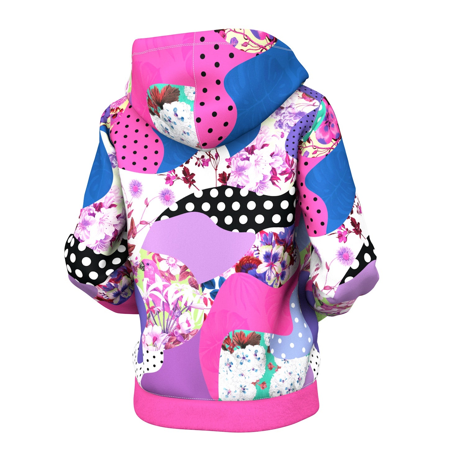 Spring Time Women Zip Up Hoodie