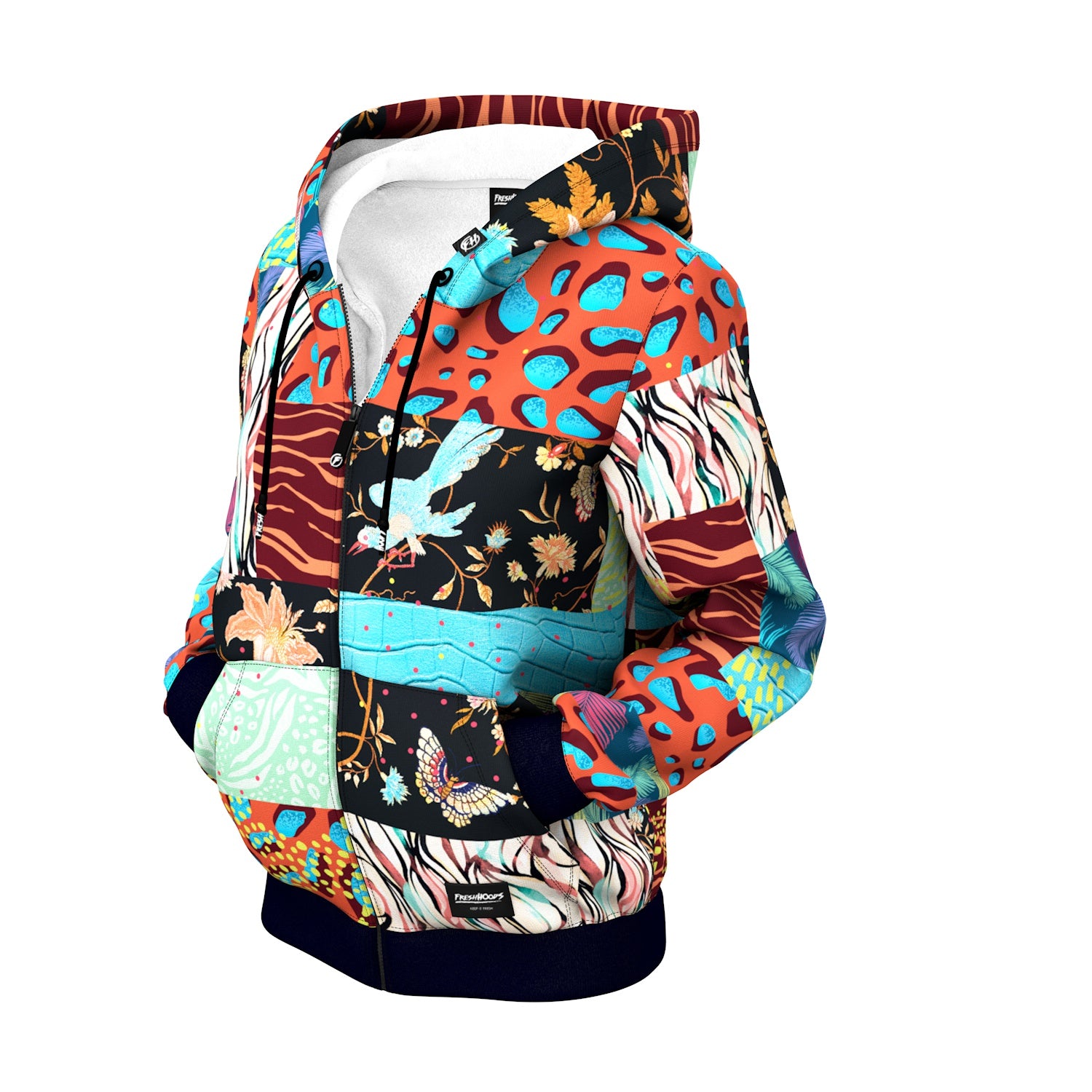 Poetry Women Zip Up Hoodie