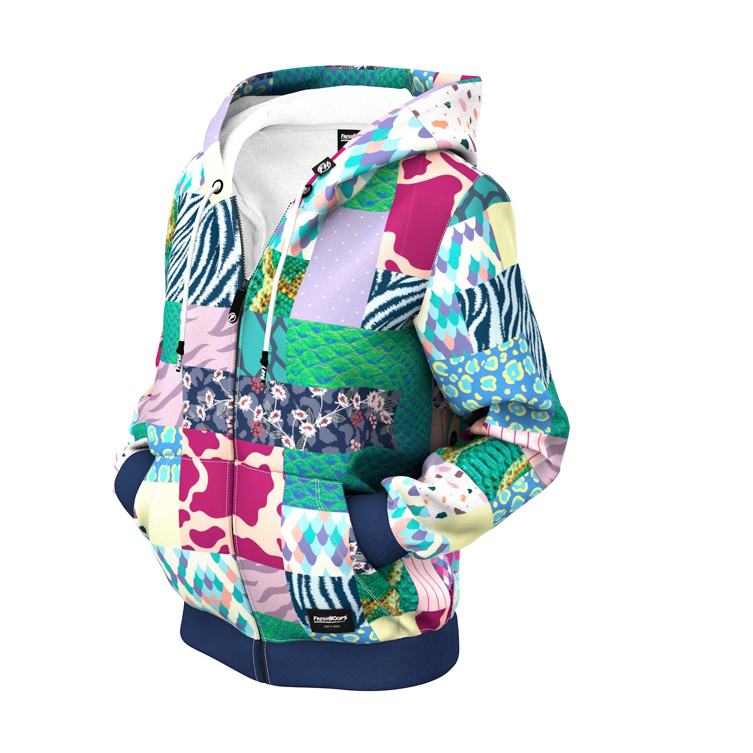 Nature Women Zip Up Hoodie