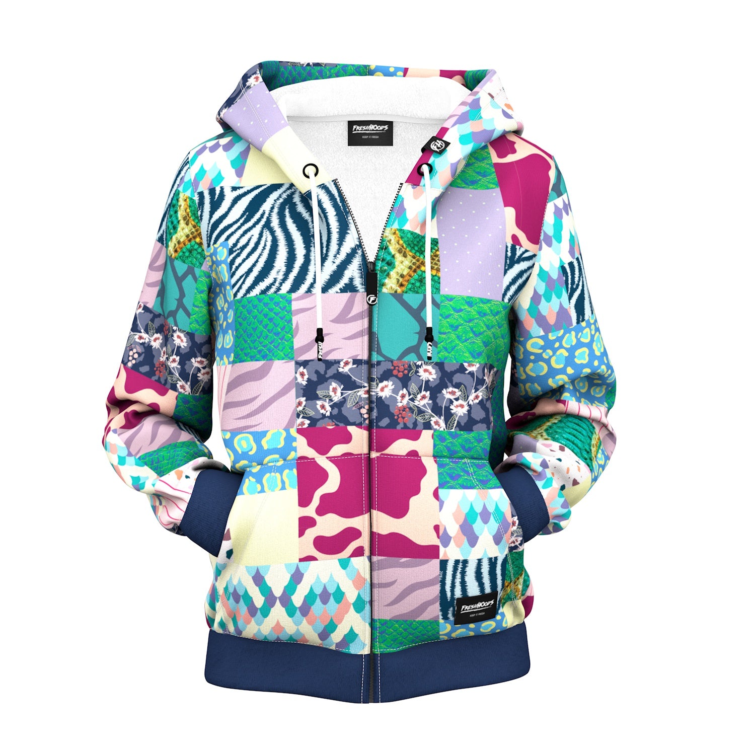Nature Women Zip Up Hoodie