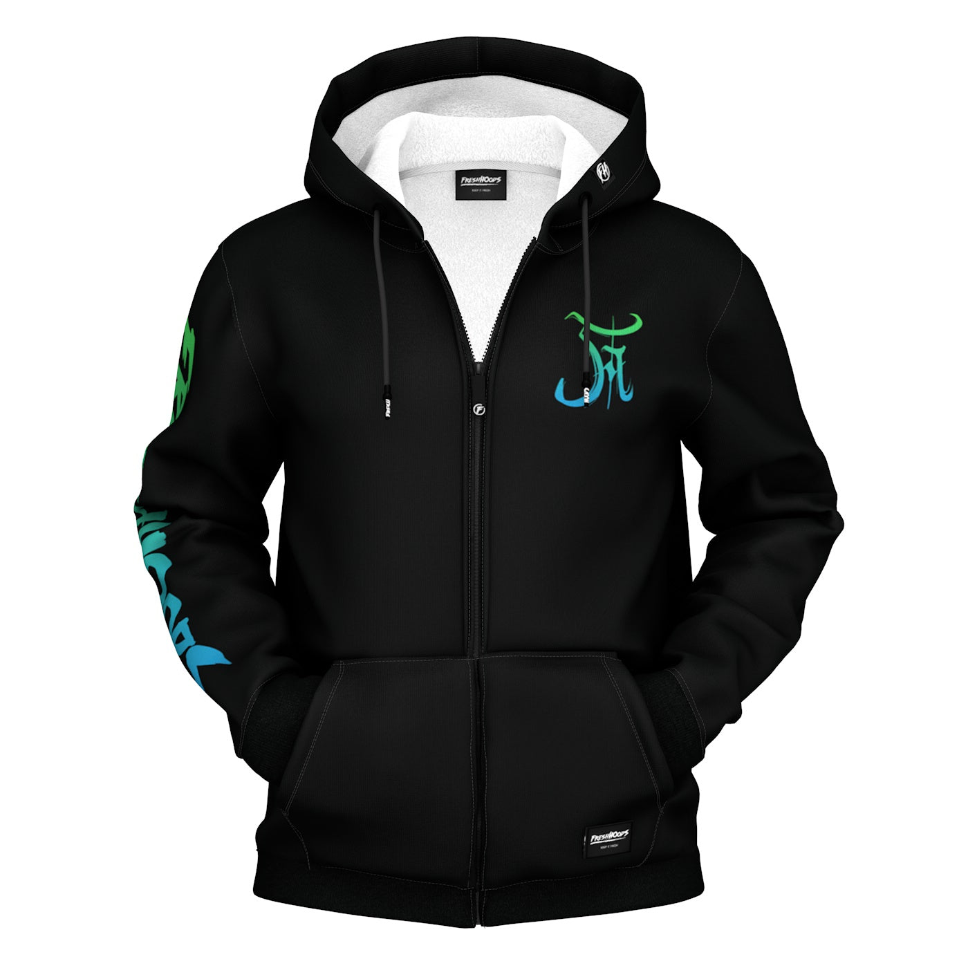 Robotic Demon Zip Up Hoodie