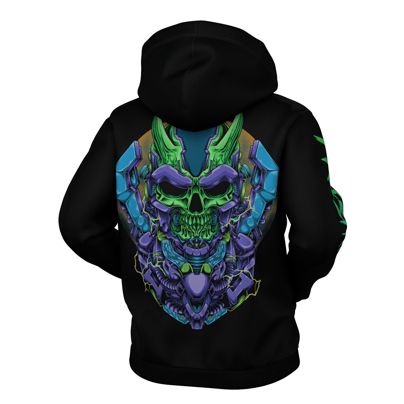 Robotic Demon Zip Up Hoodie