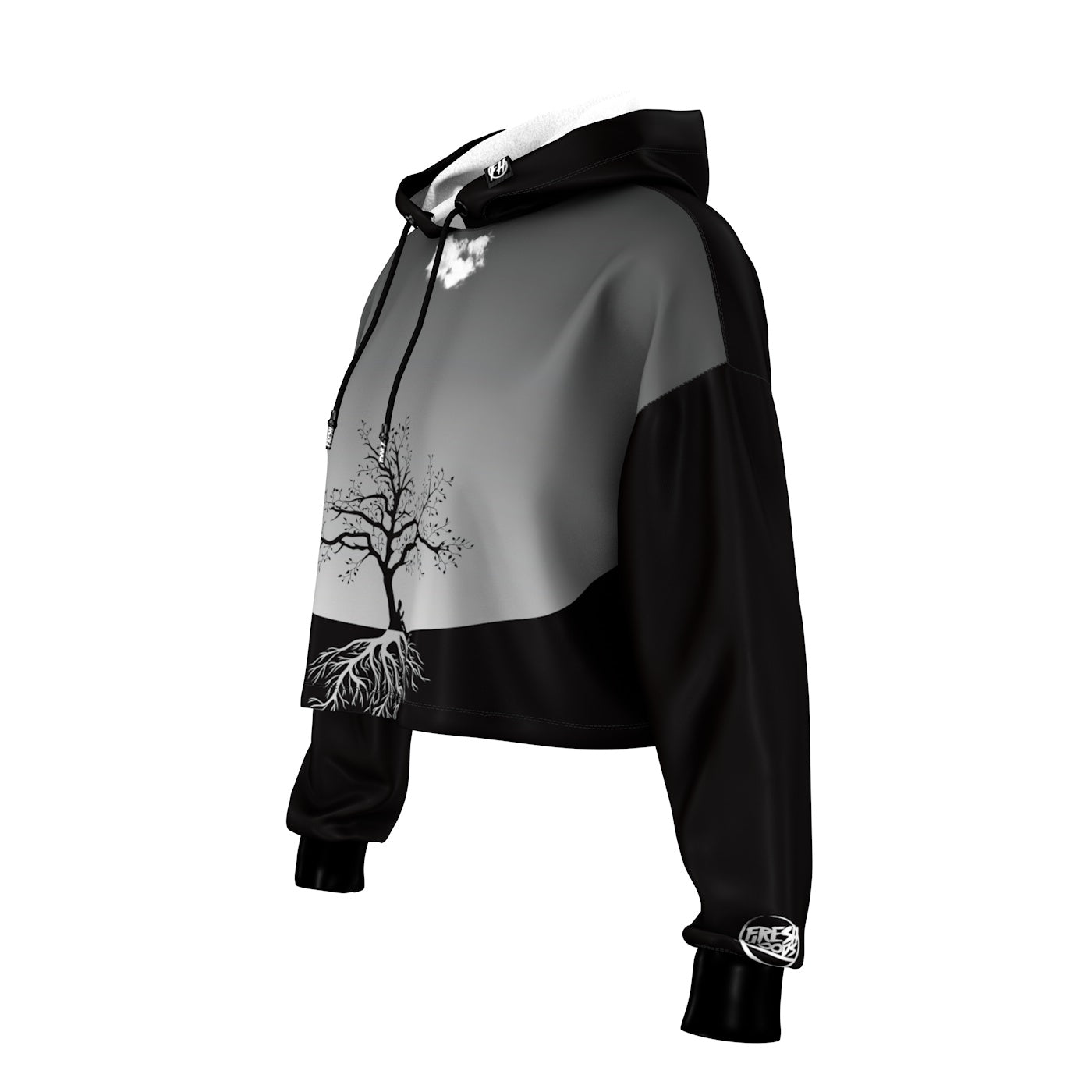 Roots Cropped Hoodie