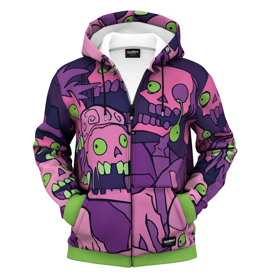 Dinner Time Zip Up Hoodie