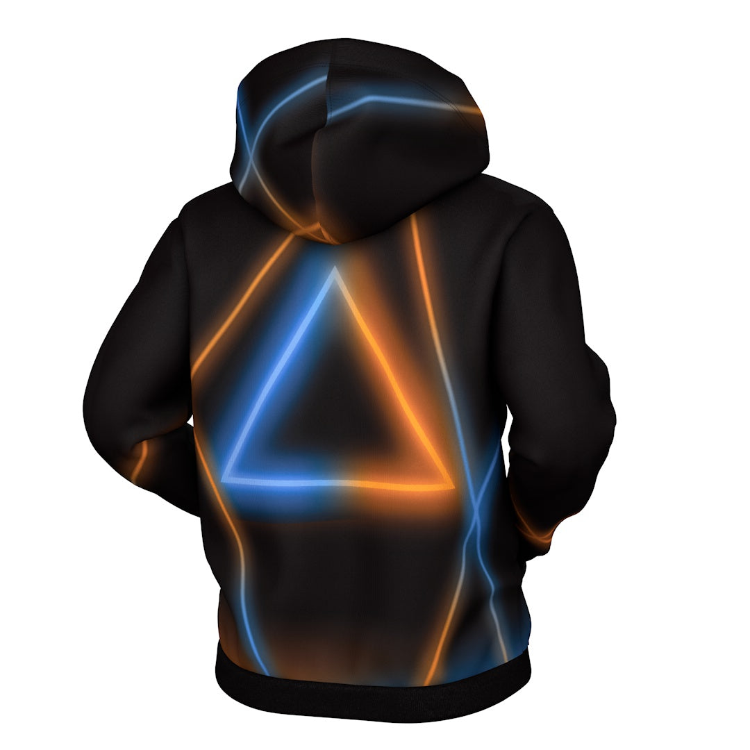 Sacred Triangle Zip Up Hoodie