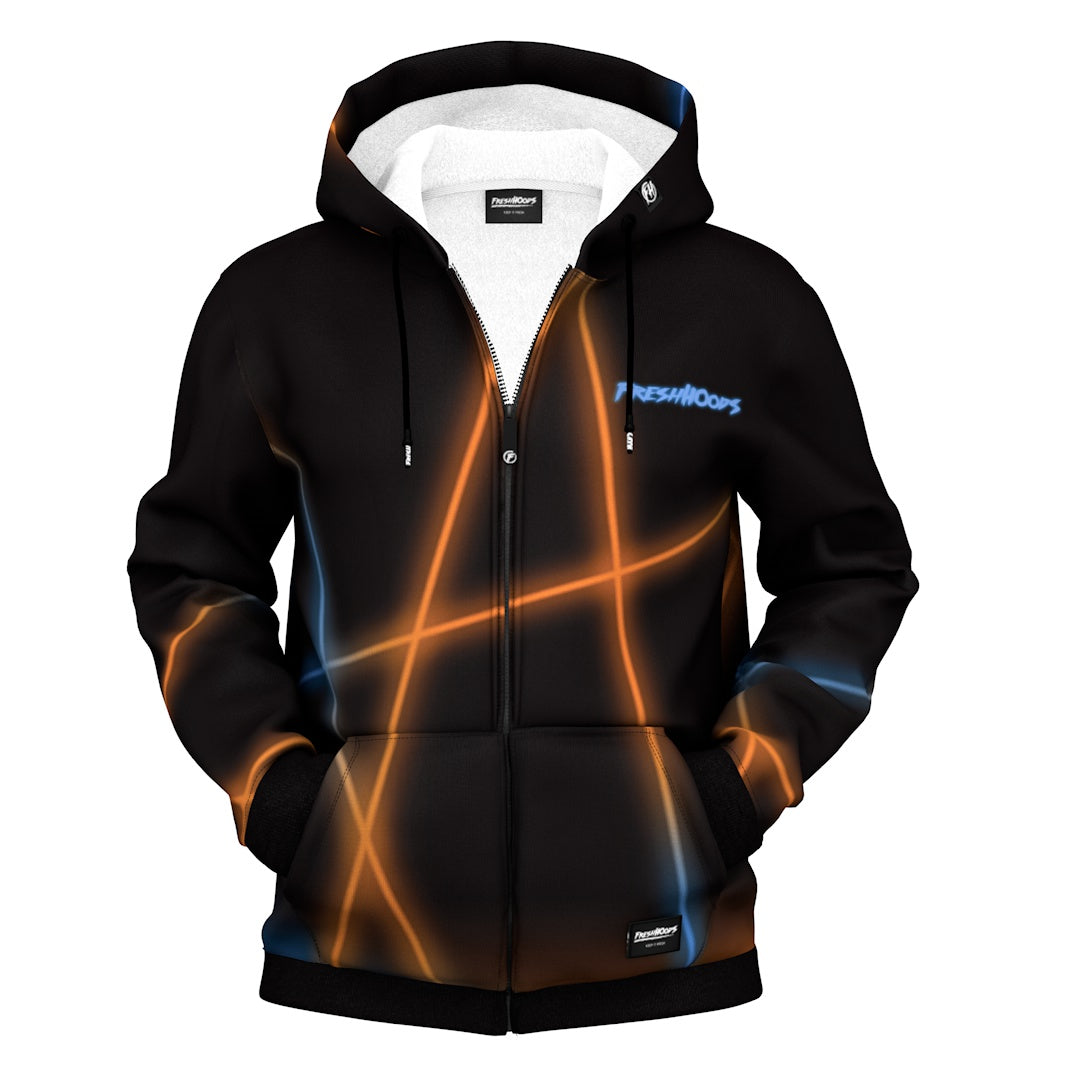 Sacred Triangle Zip Up Hoodie