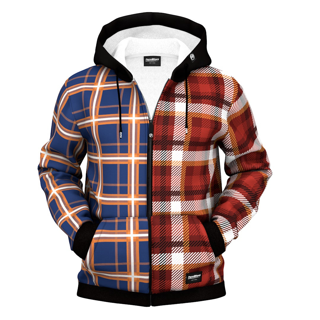 Halfway Zip Up Hoodie