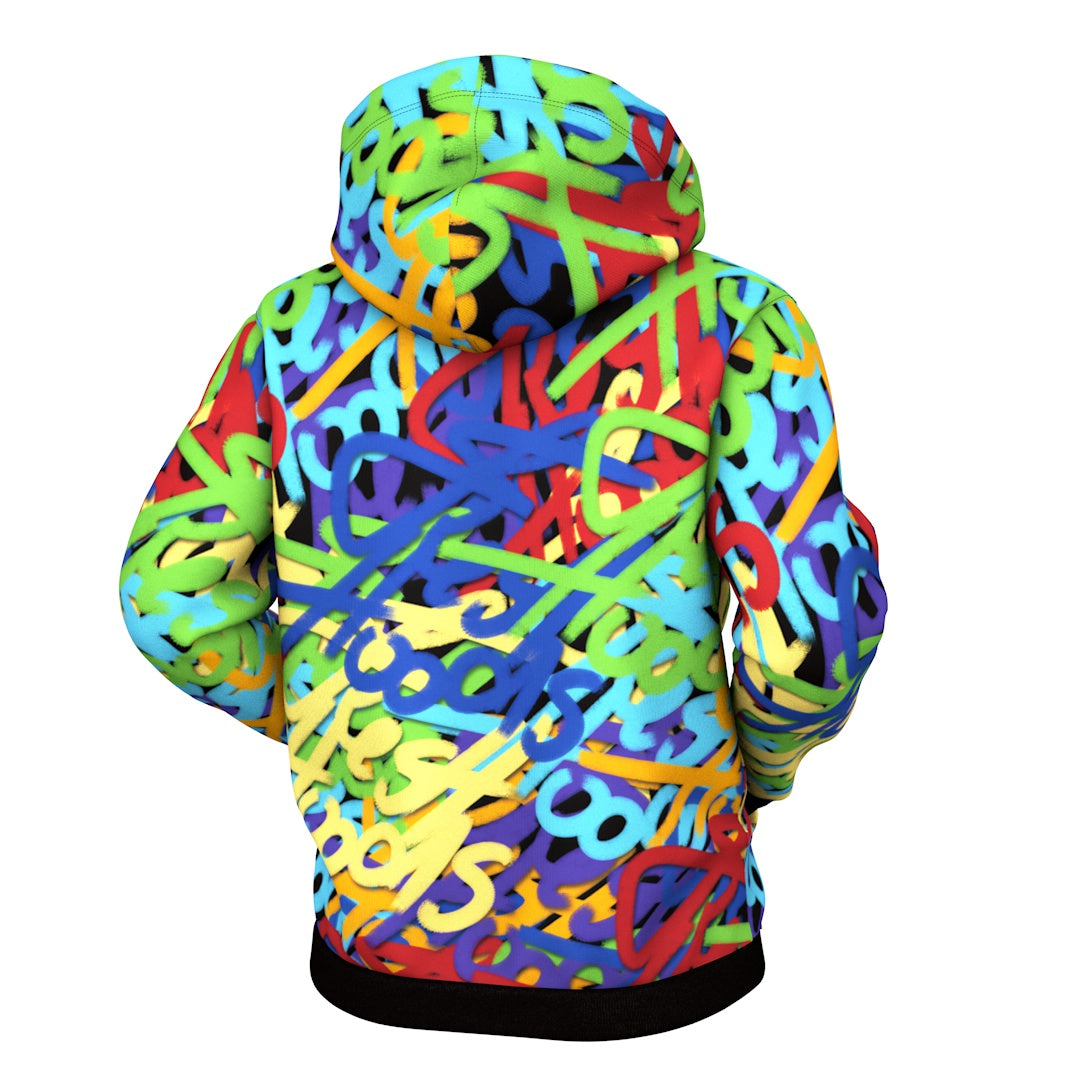 Overlays Zip Up Hoodie