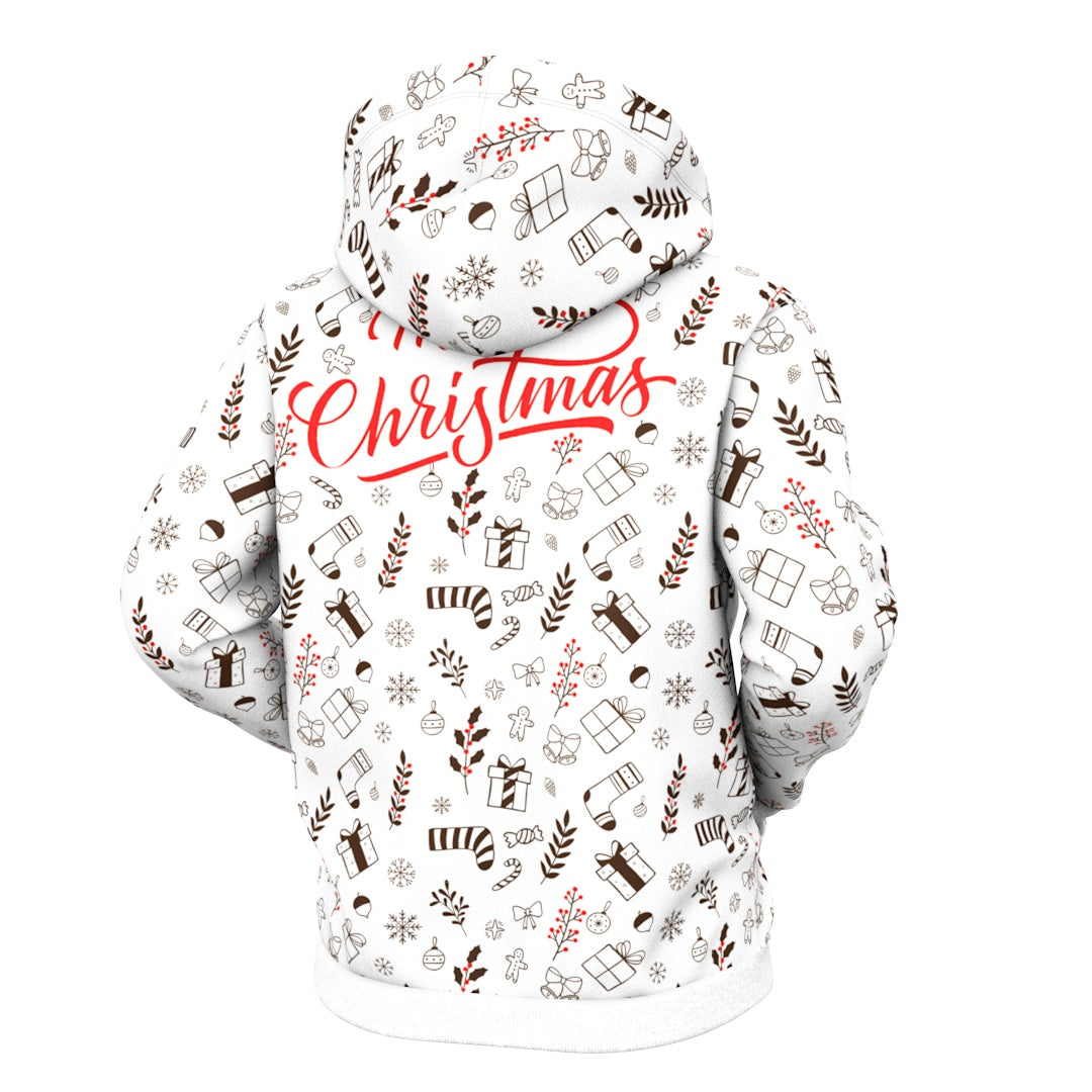 Christmas Spirit Zip Up Hoodie