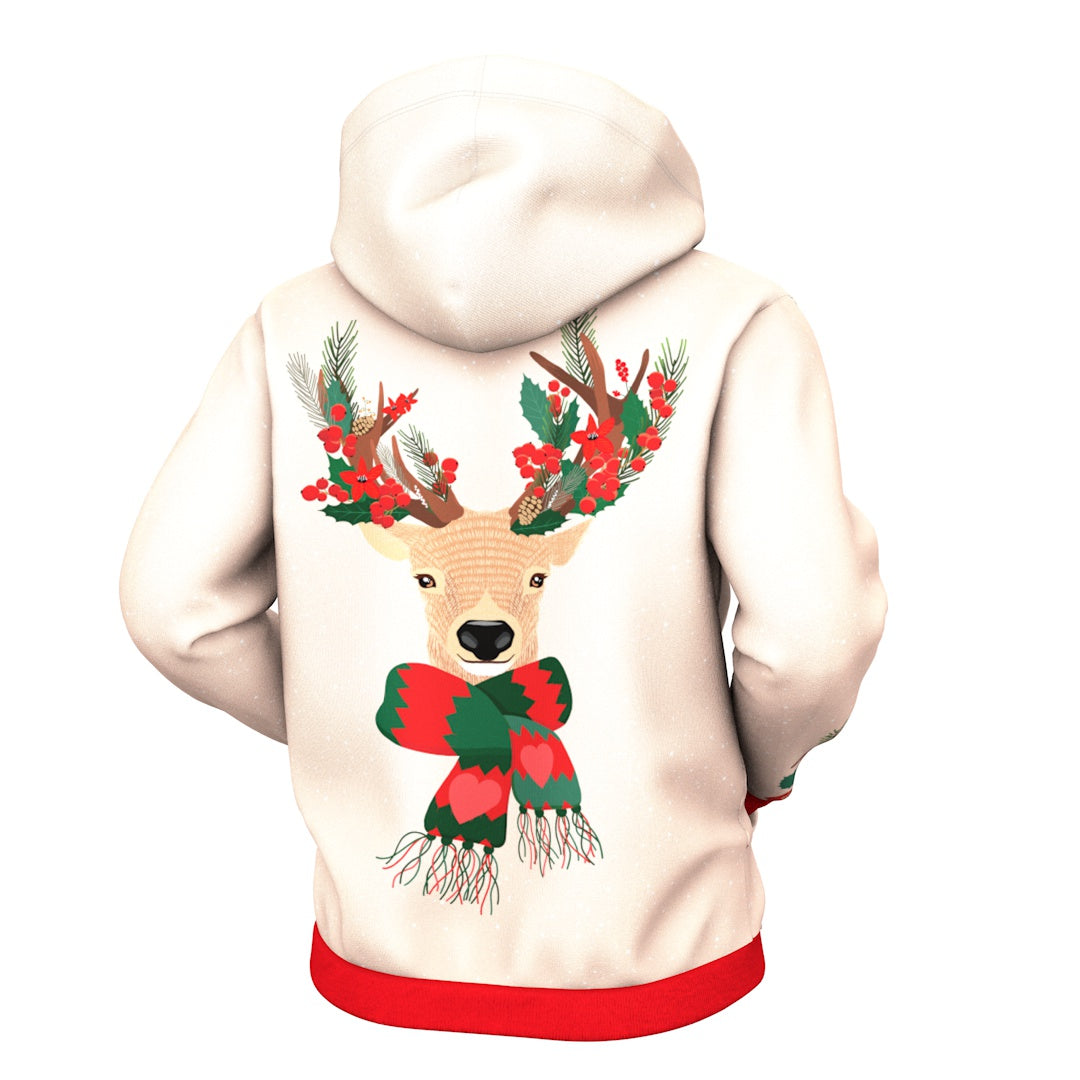Fresh Xmas Zip Up Hoodie