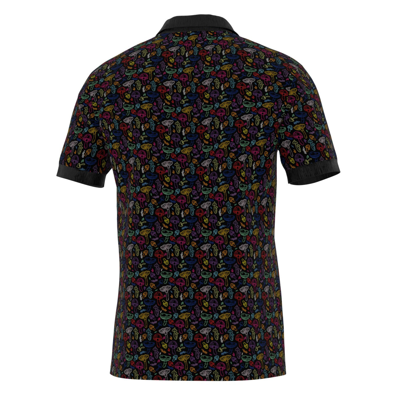 Color Mushrooms Polo Shirt
