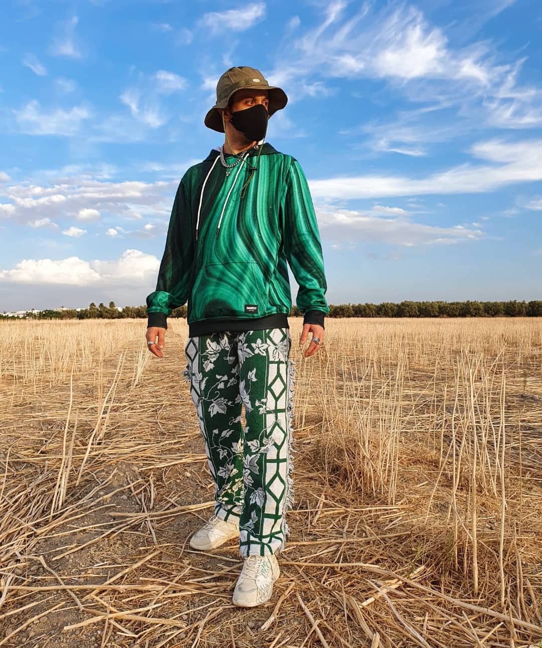 Macro Malachite Hoodie