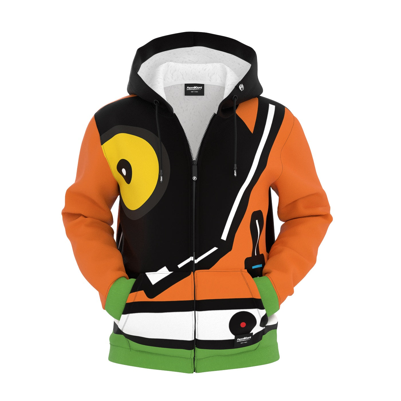 Giradischi Zip Up Hoodie