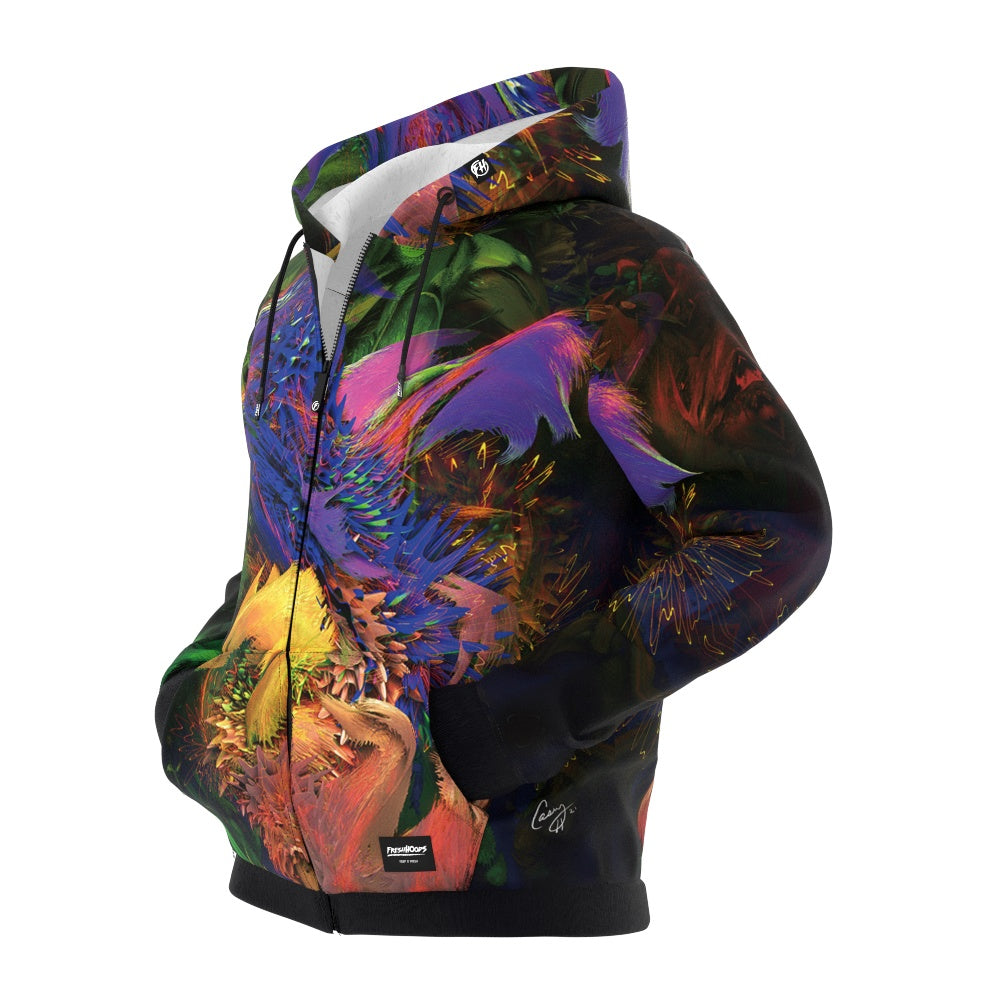 Unnaturally Alien: Fall Zip Up Hoodie