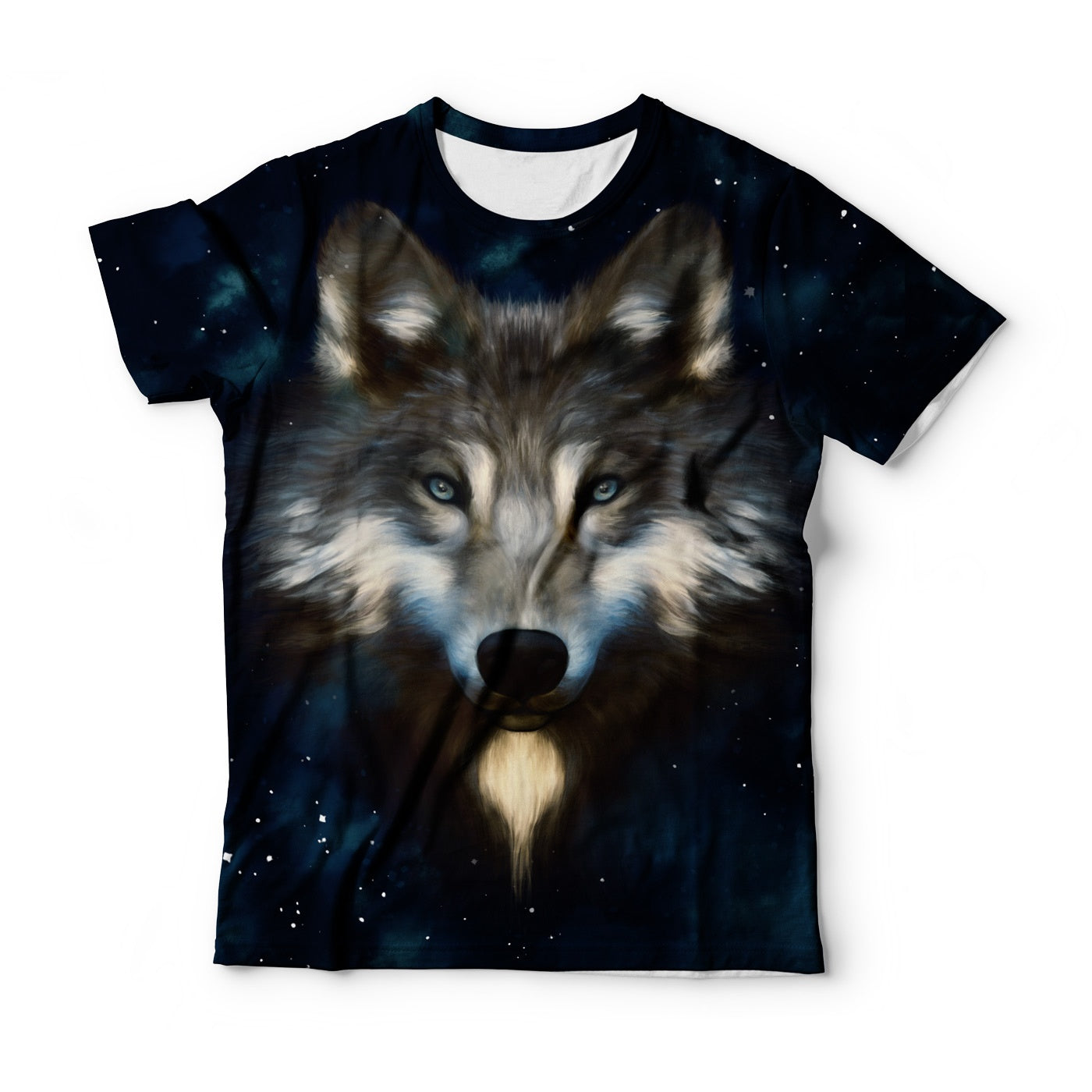 Wolf In Night T-Shirt