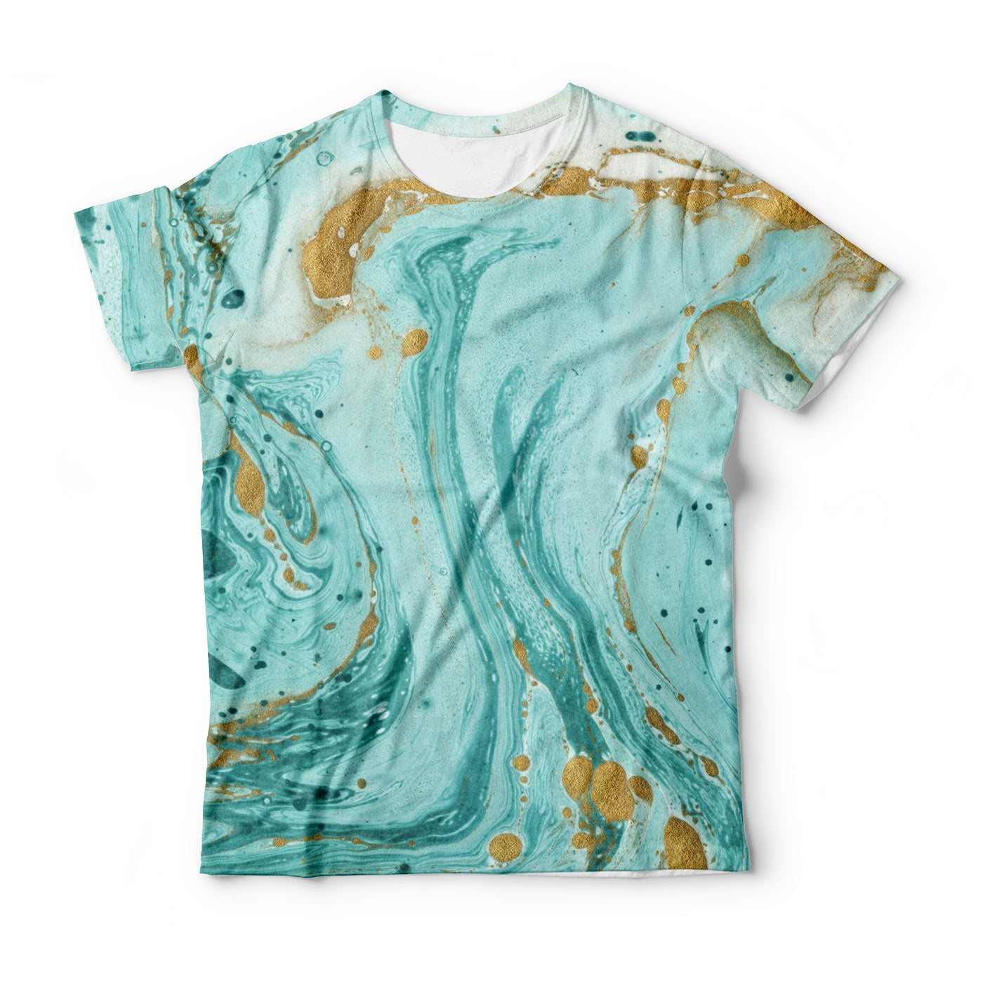 Decorative Marble Texture T-Shirt